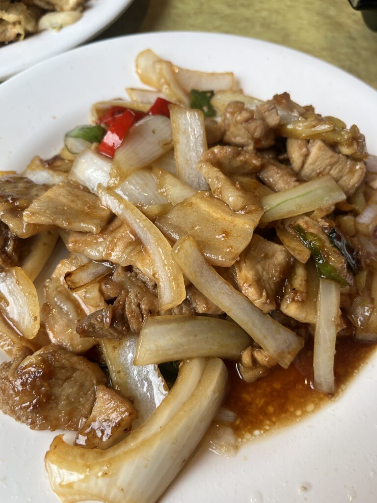 猪肉の炒め物
